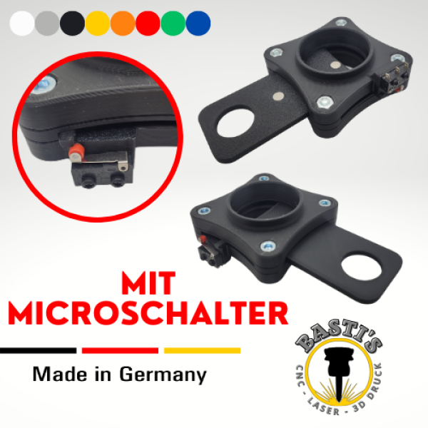 Sperrschieber DN40 mit Microschalter